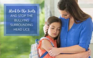 Mother comforting her daughter